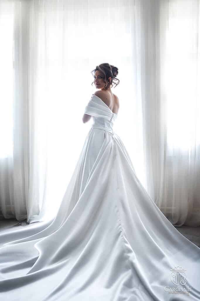 fotografie mireasa si rochia in ziua nuntii