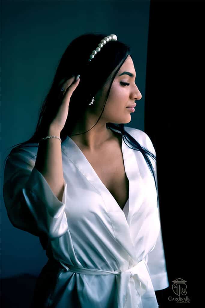 fotografie cu pregatirea miresei in ziua nuntii